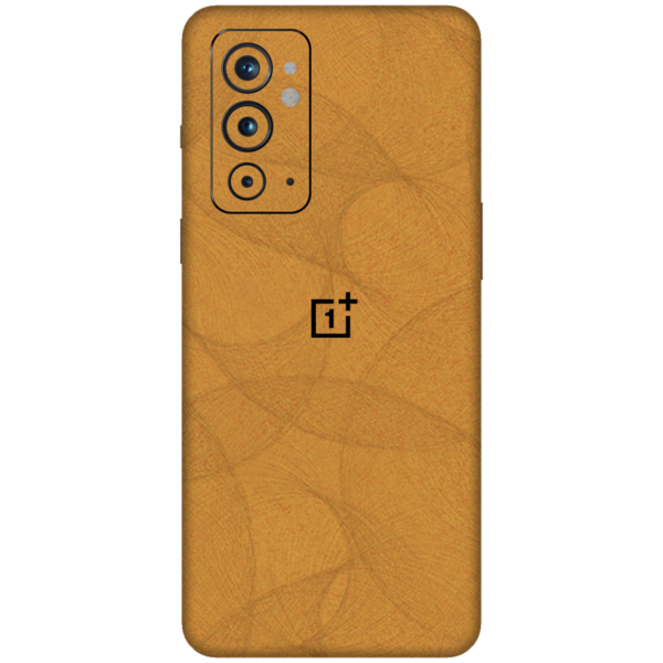 Golden Swirl Mobile Skin