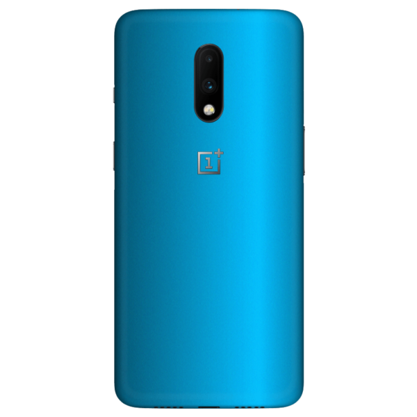 Metal Flash Electric Blue Mobile Skin